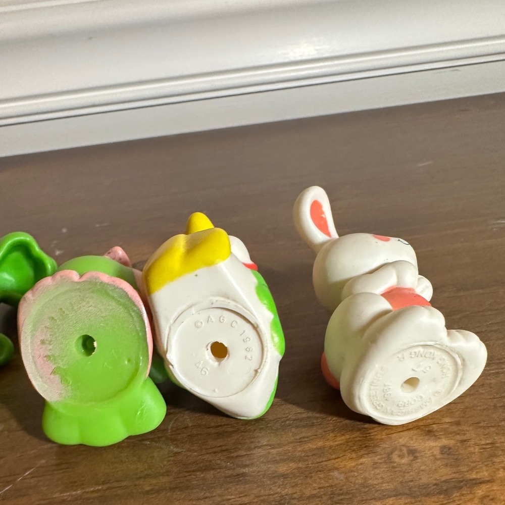 Vintage 1American Greetings Corp Figures Lot Bear Butterfly Turtle Bunny - Picture 5 of 10